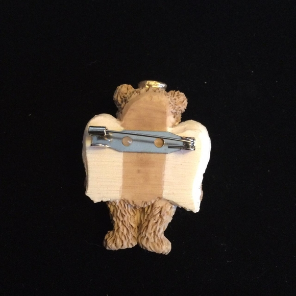 Angel teddy bear pin - Picture 2 of 2